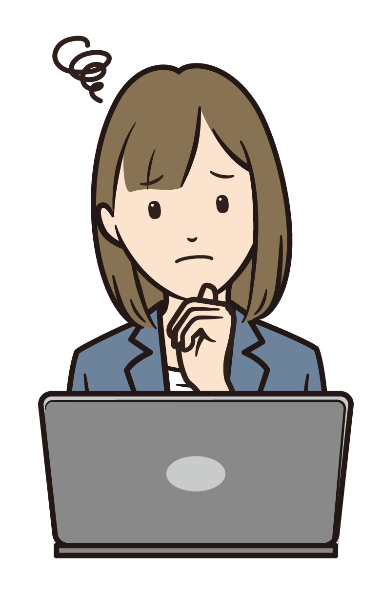 悩む女性